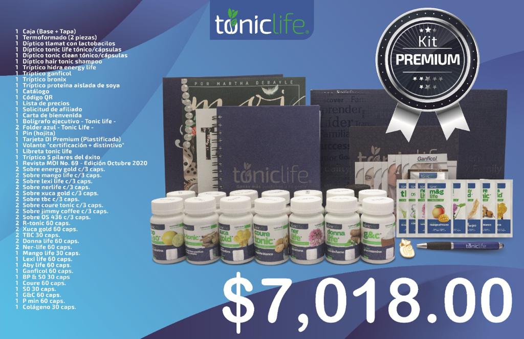 Kit Premium Tonic Life Mexico 2022