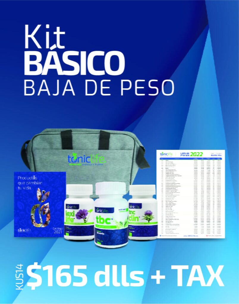 Kit Basico Baja de Peso Tonic Life USA
