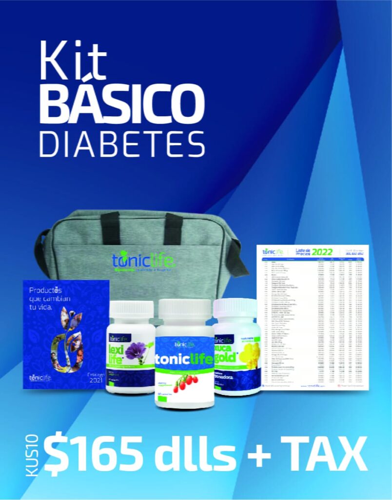 Kit Basico Diabetes Tonic Life USA
